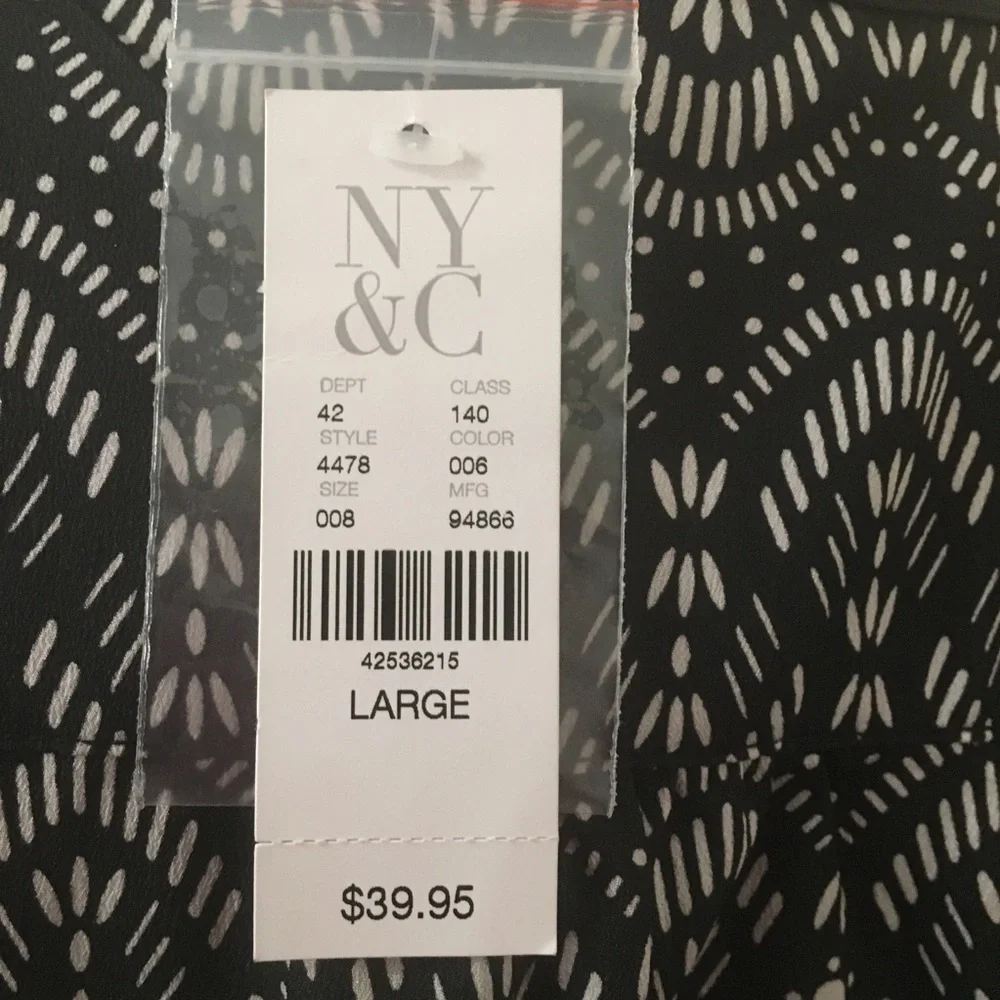 New York & Co., Large, NWT